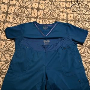 Purple Label Healing Hands scrubs